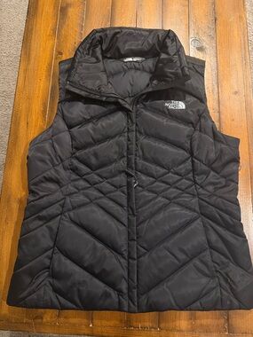 The North Face Black Quilted Insulated Vest